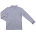 Кофта дитяча Lovetti водолазка сіра меланжева (1013-140-gray)