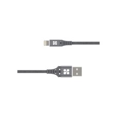 Дата кабель USB 2.0 AM to Lightning 1.2m grey Promate (nervelink-i.grey)