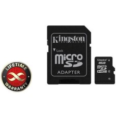 Карта пам'яті Kingston 8Gb microSDHC class 4 (SDC4/8GB)