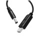 Кабель живлення USB to DC 5.5x2.5mm 12V 1.0m black ColorWay (CW-CBUD067-BK)