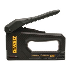 Степлер будівельний DeWALT CARBON FIBRE для скоб типу "G" 6-14мм, цвяхів типу "J" 12, 15мм. (DWHT80276-0)