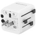 Перехідник Canyon Travel Adapter OnTour One EU/UK/US/AUS White (CNS-TA1005W)