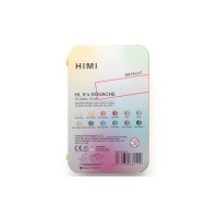 Гуашеві фарби HIMI Twin Cup 12 кольорів по 12мл, Металік, жовтий пластик, пенал (6976939680429)