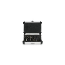 Набір свердл YOSO ступінчастих, крокових Premium black HSS1/4-1-3/8"; 3/16-7/8"; 1/4-3/4"; 1/8-1/2"; 3/16-1/2” , м (YT28262)