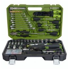 Набір інструментів Alloid 1/2" і 1/4", 6-гранний, 109 предметів (NI-109P)