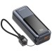 Батарея універсальна ColorWay 10 000 mAh Urban PD/22.5W, QC/4.0, Gray (CW-PB100LP03GR)