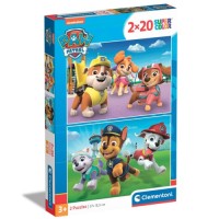 Пазл Clementoni Paw Patrol. New, 2 шт. по 20 елементів (24800)