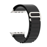 Ремінець до смарт-годинника Armorstandart Alpina Band для Apple Watch 49/46/45/44/42 (Series 1-3) Black (ARM64977)