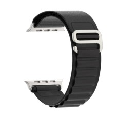 Ремінець до смарт-годинника Armorstandart Alpina Band для Apple Watch 49/46/45/44/42 (Series 1-3) Black (ARM64977)