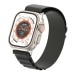 Ремінець до смарт-годинника Armorstandart Alpina Band для Apple Watch 49/46/45/44/42 (Series 1-3) Black (ARM64977)