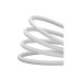Дата кабель USB-C to Lightning 2.0m CoolPlay Fast Charging 20W white Baseus (CAKW000102)