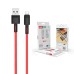 Дата кабель USB 2.0 AM to Micro 5P 1.0m 5A red XO (NB166-M-1-RD)