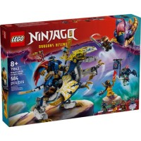 Конструктор LEGO NINJAGO Розбійник: Робот-вершник на драконі (71843)