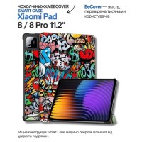 Чохол до планшета BeCover Smart Case Xiaomi Pad 8 / 8 Pro 11.2" Graffiti (714586)