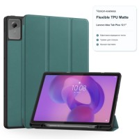 Чохол до планшета BeCover Flexible TPU Matte Lenovo Idea Tab Plus 12.1" Dark Green (716147)