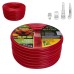 Шланг для поливу Alloid Pro армований, 3-шаровий, SCARLET BUTTERFLY, 3/4", 20м (WH-67671)