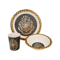 Набір дитячого посуду Stor Harry Potter - Bamboo 3 Pcs Set With Rim (Stor-01355)