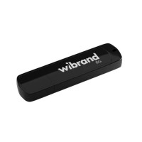 USB флеш накопичувач Wibrand 8GB Grizzly Black USB 2.0 (WI2.0/GR8P3B)