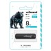 USB флеш накопичувач Wibrand 8GB Grizzly Black USB 2.0 (WI2.0/GR8P3B)