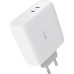 Зарядний пристрій Trust Maxo 65W 2xUSB-C PD white (25381_TRUST)