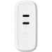Зарядний пристрій Trust Maxo 65W 2xUSB-C PD white (25381_TRUST)