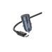 Зарядний пристрій HOCO HOCO Z57 Glorious single-port USB-C PD30W + cable USB-C Metal Gray (6942007633086)