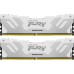 Модуль пам'яті для комп'ютера DDR5 48GB (2x24GB) 8000 MHz Renegade White/Silver Kingston Fury (ex.HyperX) (KF580C38RWK2-48)