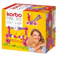 Конструктор Korbo Pink 110 деталей (65909)