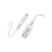 Дата кабель USB 2.0 AM to Lightning 2.0m white Promate (powerlink-ai200.white)