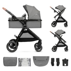 Коляска Kinderkraft 2 в 1 Esme Grey (KSESME00GRY2000) (5902533929658)