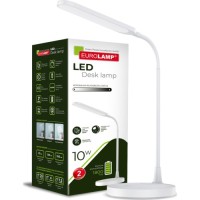 Настільна лампа Eurolamp LED 10W 350lm 4000K 1800mAh (LED-TLB-10W(white))