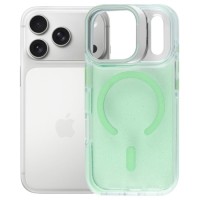 Чохол до мобільного телефона BeCover FIBRA Star Shine MagSafe Apple iPhone 17 Pro Green (715427)