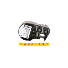 Стрічка для принтера етикеток Brady M4C-500-595-YL-BK, всепогодна, безперервна стрічка, 12.70 mm × 7.62 m, black on yellow, вініл (170820)