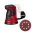 Шліфувальна машина Einhell TE-RS 18 Li Kit, 18V, АКБ 1x2.5Ah, 125мм, 14000–22000об/хв, 1.2кг (4462010K)