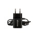 Зарядний пристрій Grand-X 5V 2,1A 2USB + micro USB Black (CH-35B)