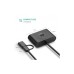 Концентратор Ugreen USB 3.0 to 4xUSB + USB-C plug 1.0m CR113 black (40850)