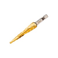 Свердло DeWALT по металу EXTREME IMPACT, ступінчасте, HSS-G, 4-12 мм, D хвостовика 6,35 мм (DT5026)