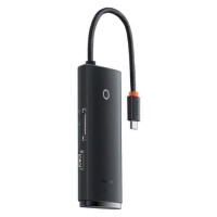 Перехідник Baseus USB to 1xRJ45 100Mbps black (WKQX000001)