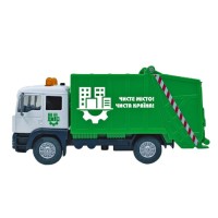 Спецтехніка TechnoDrive Сміттєвоз зі світловими та звуковими ефектами (510705.270)