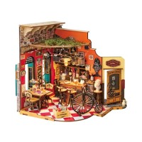 Конструктор Robotime Rolife дерев'яний 3D Бар і ресторан Che (DG173)