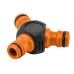 Конектор для шланга Neo Tools трійник 1/2"-3/4", двокомпонентний (15-744)