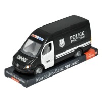 Спецтехніка Tigres Mercedes-Benz Sprinter вантажний (чорний) на планшетці (39721)