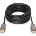 Кабель мультимедійний HDMI M to HDMI M 15m 8K AOC hybrid-fiber black Digitus (AK-330126-150-S)