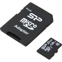 Карта пам'яті Silicon Power 128Gb microSDXC class 10 (SP128GBSTXBU1V10SP)