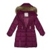 Пальто дитяче Huppa YACARANDA 12030030 бордовий 128 (4741468682877)
