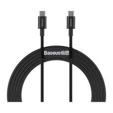 Дата кабель USB-C to USB-C 2.0m 100W black Baseus (CATYS-C01)