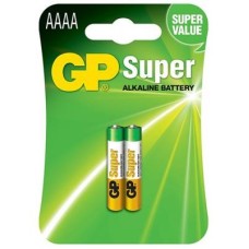 Батарейка Gp AAAA LR61 Super Alcaline * 2 (25A-U2 / 4891199058615)
