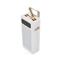 Батарея універсальна ACL 30000mAh, LIGHTER, Type-C + Lighting, White (PW-85)