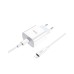 Зарядний пристрій HOCO C76A Plus Speed Source USB-C PD20W + cable USB-C to Lightning White (6931474746924)
