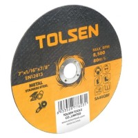 Круг відрізний Tolsen відрізний по металу/нержавійці 230х2.0*22.2мм (76107)